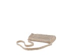 Cartera de yute  con bandolera VALENTINA                                         